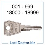 18000 to 18999 LF England Replacement Desk Key and Office Furniture keys cut to code from Lockdoctorbiz