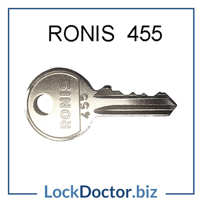 455 Key - RONIS DOM replacement lift alarm keys by code from lockdoctorbiz