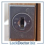 Keys cut from a photo of the lockface