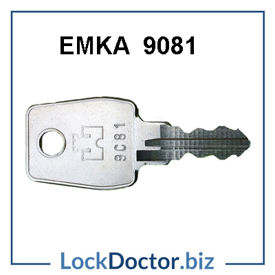 Eurolock 9081 EMKA RENZ LF FORT key from lockdoctorbiz