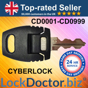 Cyberlock Keys CD0001-CD1000 | NEXT DAY | LockDoctor.Biz