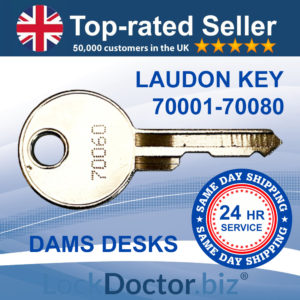 DAMS Desk Keys 70001-70080 | NEXT DAY | LockDoctor.Biz