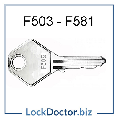 F503 to F581 Strebor office furniture key from lockdoctorbiz