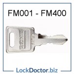 FM001 to FM200 RONIS France replacement keys cut by code from lockdoctorbiz