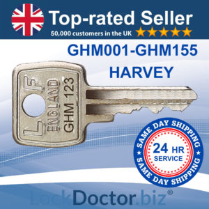 HARVEY Cabinet Keys GHM001-GHM155 | LockDoctor.Biz