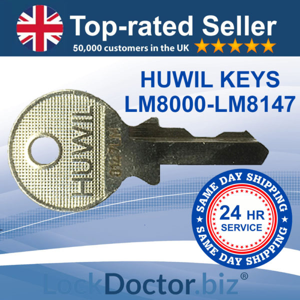 Huwil Keys LM8000-LM8147 | NEXT DAY | LockDoctor.Biz