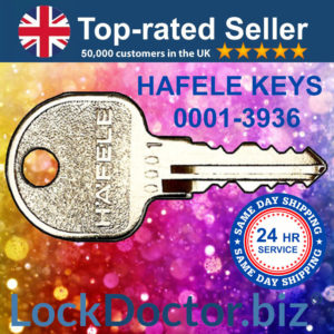 Hafele Keys 0001-3936 | SAME DAY DISPATCH | LockDoctor.Biz