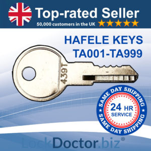 Hafele Keys 100T-999T | NEXT DAY | LockDoctor.Biz