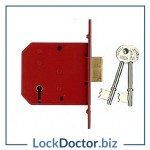 KM3321 UNION 2101 5 Lever 64mm Deadlock supplied with keys and step by step fitting instructions on how to change the lock from lockdoctorbiz