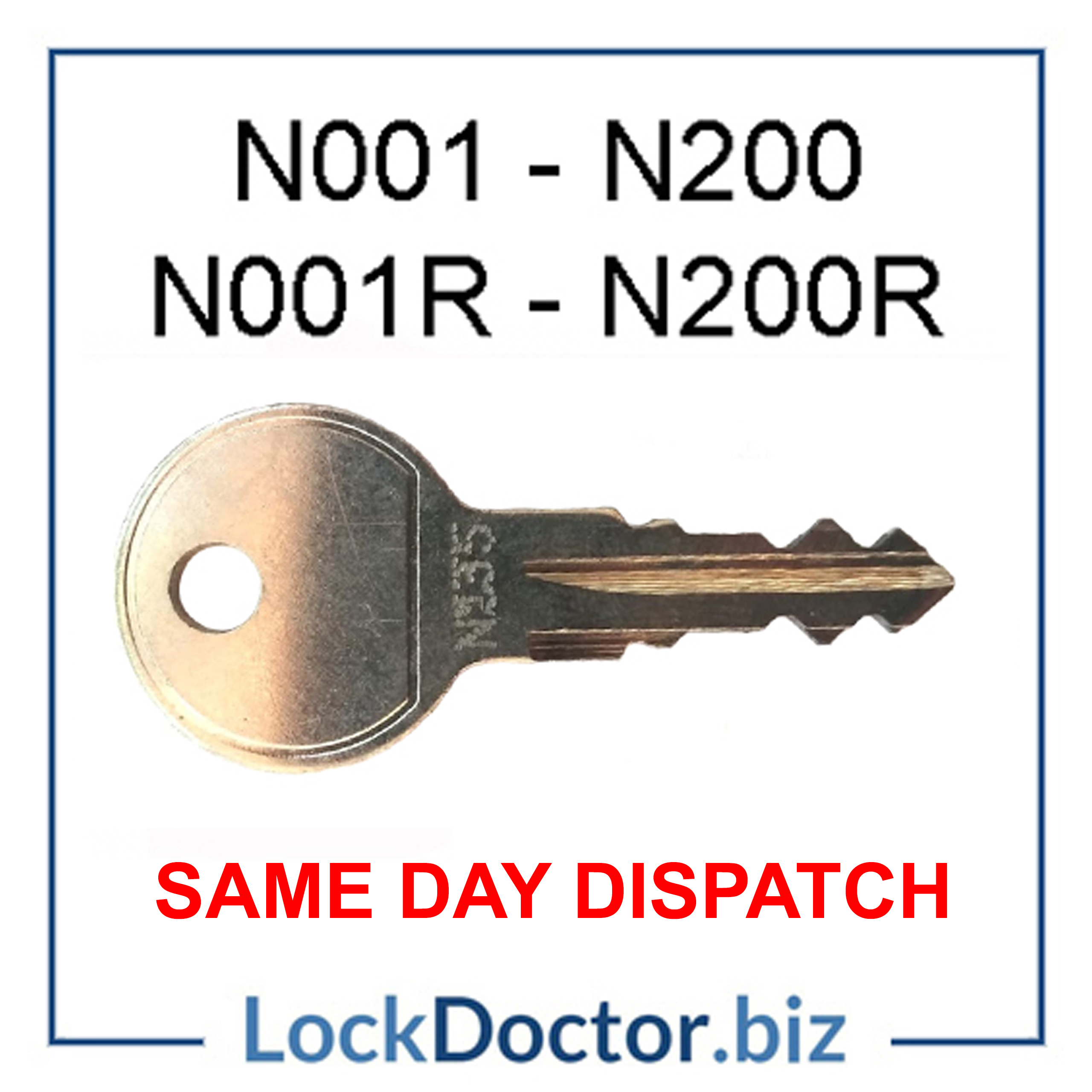 Halfords Thule Exodus Roof Box Rack Spare Keys codes between N201 N250 