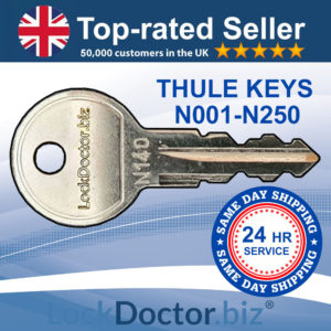 Roof Rack Keys N001-N250 | NEXT DAY | LockDoctor.Biz