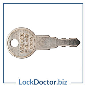WL039 Winlock Nico 80016 England KWL22 Window Key available next day from Lockdoctorbiz