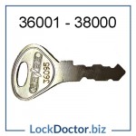 36001 to 38000 PROBE Locker Key available next day