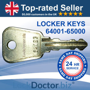 Bisley Locker Keys 64001-65000 | NEXT DAY | LockDoctor.Biz