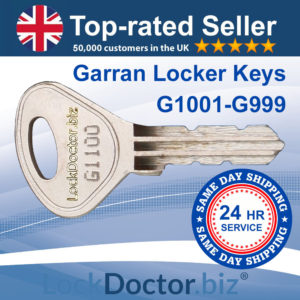 Garran Locker Keys G1001-G9999 | NEXT DAY | LockDoctor.Biz