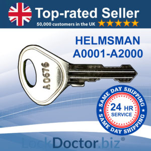 Helmsman Locker Keys A0001-A2000 | LockDoctor.Biz