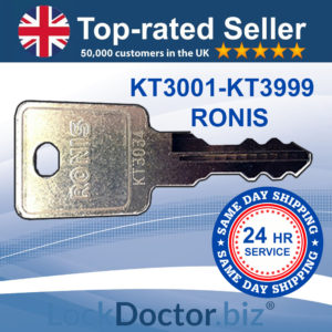 RONIS Locker Keys KT3001-KT3999 | NEXT DAY | LockDoctor.Biz