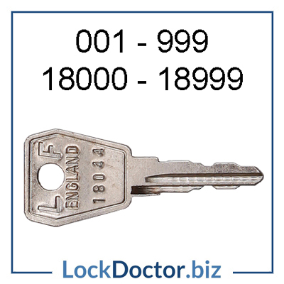 OFFICE FURNITURE REPLACEMENT KEYS ESCOLINE KEYS CUT TO CODE NUMBER 