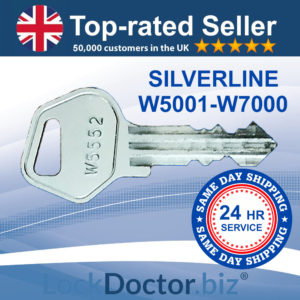 Silverline Locker Keys W5001-W7000 | NEXT DAY | LockDoctor.Biz