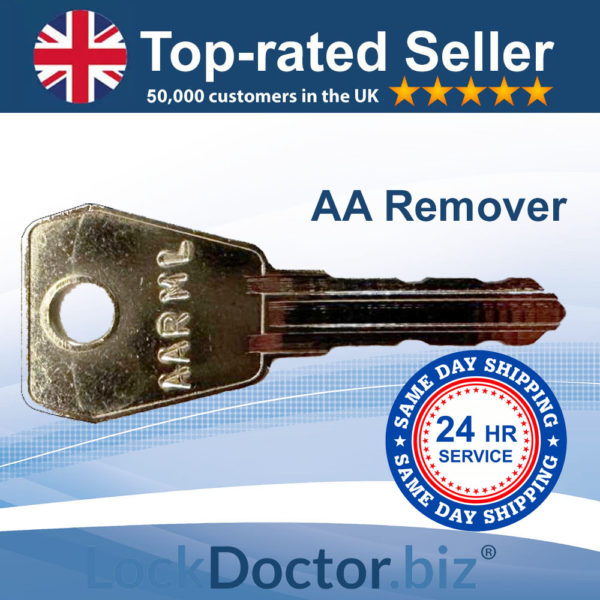 AA Cylinder Remover Key | NEXT DAY | LockDoctor.Biz