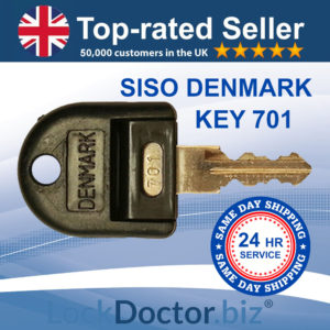SISO Denmark Key 701 | NEXT DAY | LockDoctor.Biz