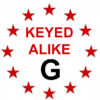 Keyed Alike G