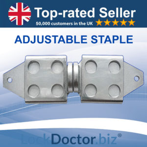 Adjustable Hasp & Staple PAIR | NEXT DAY | LockDoctor.Biz