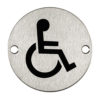 Disabled Toilet Door Sign