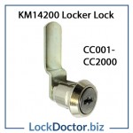 KM14200 20mm Locker Lock mastered PCC01 RONIS WSS CC001 to CC2000 from lockdoctorbiz
