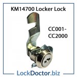 KM14700 20mm WSS LINK CC Locker Lock each with 2 keys in the range CC001 to CC2000 mastered PCC01 2