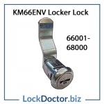 KM66CFGPC 22mm LINK CFG Biocote Locker Lock each with 2 keys mastered M81A from lockdoctorbiz