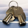 Each lock comes with 2 Tubular camlock keys