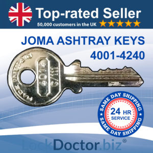 JOMA Ashtray Keys | NEXT DAY | LockDoctor.Biz