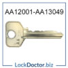 L&F COIN RETURN KEYS AA12001 to AA13049