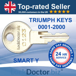 Triumph Keys 0001-2000 | NEXT DAY | LockDoctor.Biz