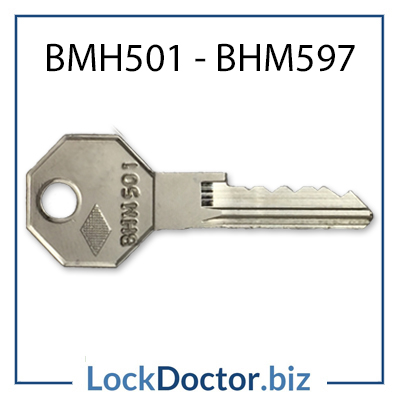BHM501 Classic Car Key available from LockDoctorBiz