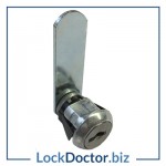 Snap fix lock for Locker with straight cam LF ENGLAND with 2 keys in the range 95001 to 99000