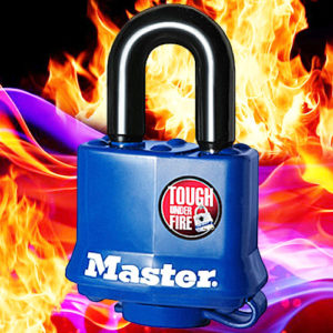 MasterLock 312EURD Fireproof Padlock | LockDoctor.Biz