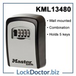 KML13480 Masterlock Key Safe Wall Safe