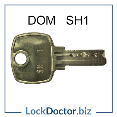 SH1 Dom Lift Key | NEXT DAY | LockDoctor.Biz