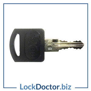Replacement MAXUS Keys from the number on the lockface