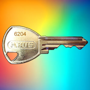 ABUS Padlock Key 6204 | NEXT DAY | LockDoctor.Biz
