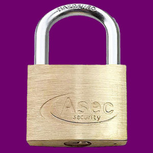 Keyed-Alike Brass Padlock AS2523 | NEXT DAY | LockDoctor.Biz