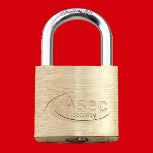 Keyed-Alike Brass Padlock AS2509 | NEXT DAY | LockDoctor.Biz