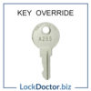 Key Override A205