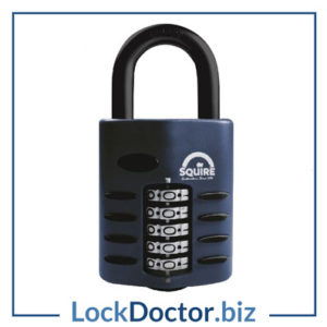 KML19596 SQUIRE CP60 Series Recodable 60mm Combination Padlock (Open)