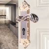 UNION 2295 2 Lever Sashlock on a Bedroom Door