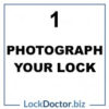 step 1 Photograph your lock