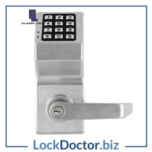 KML19700 TRILOGY ALARM LOCK DL2700WP Battery Operated Digital Lock