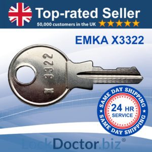 EMKA Key X3322 | NEXT DAY | LockDoctor.Biz